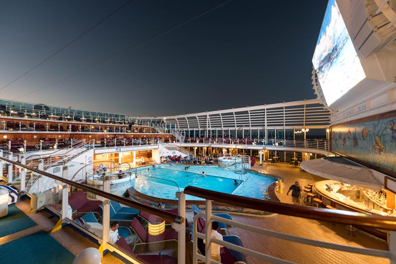 Movies Under the Stars on Princess Cruises