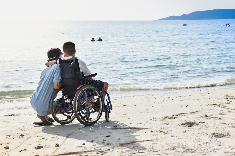 Renting a wheelchair for a shore excursion (Photo: AnnGaysorn/Shutterstock)