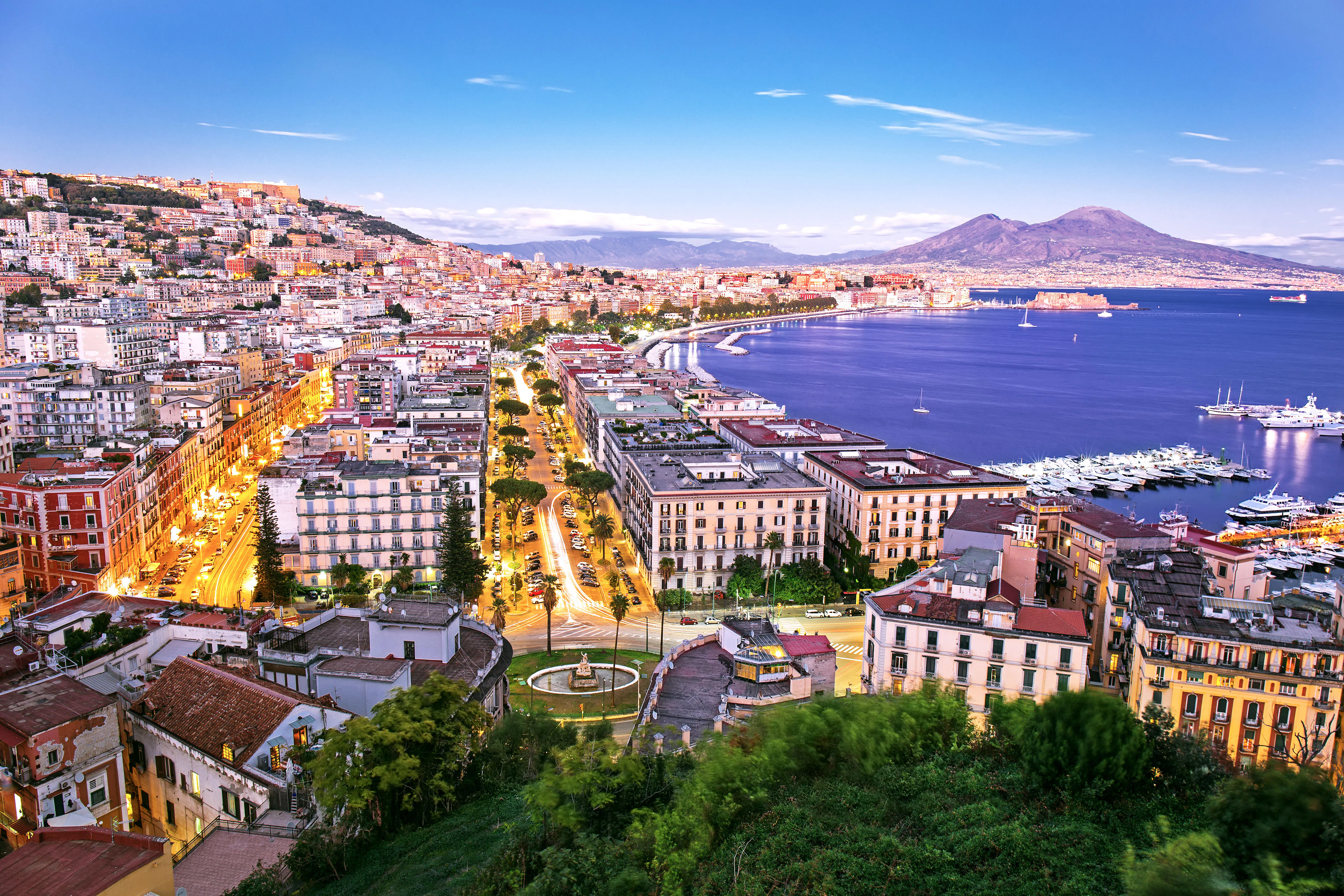Naples at Night, Campania, Italy (Photo: Mariia Golovianko/Shutterstock)