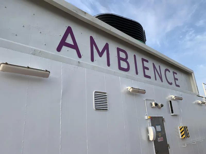 Live From Ambassador Cruise Line's First Ship, Ambience: Hits & Misses