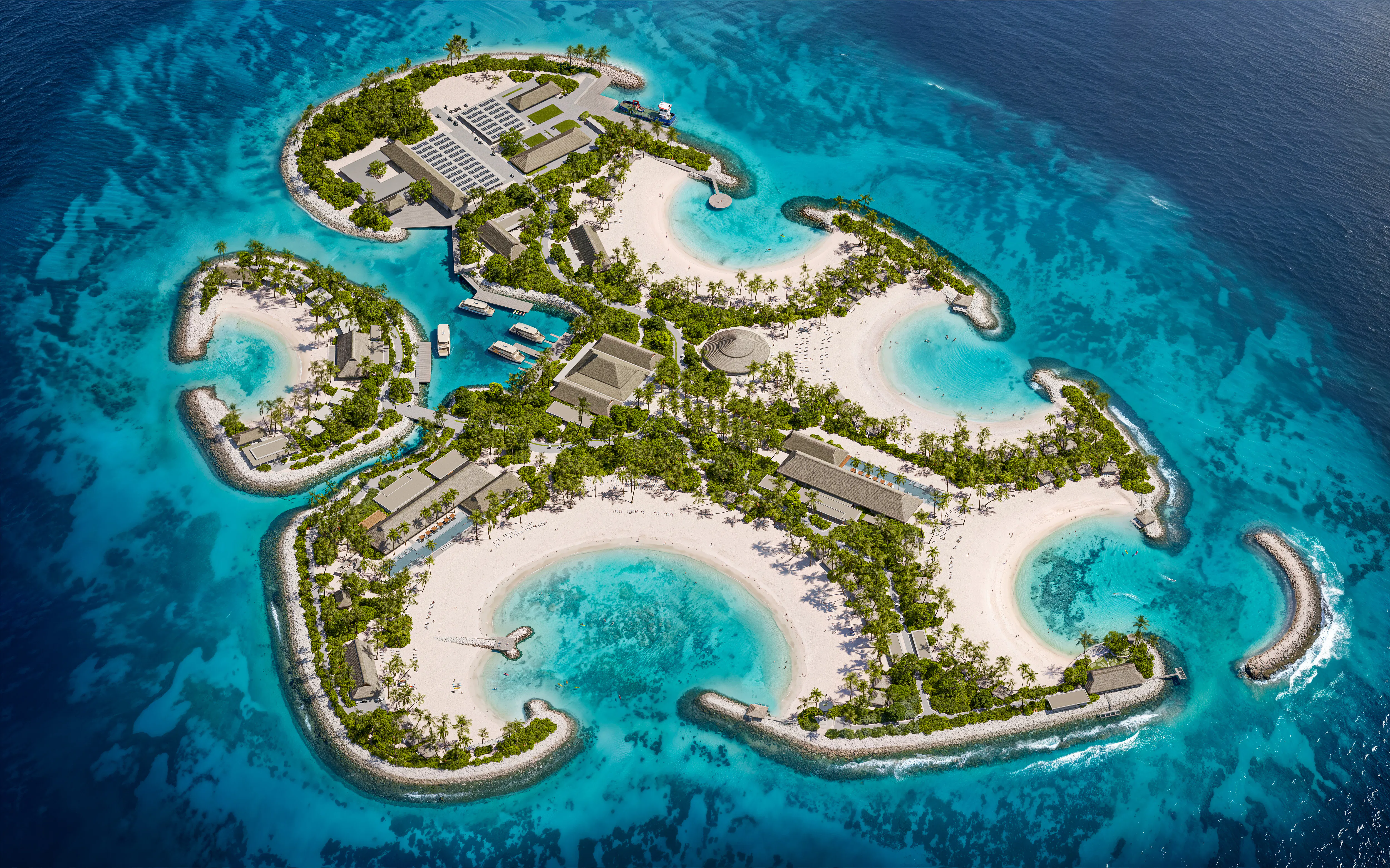 Rendering of MSC's Sandy Cay private destination in the Bahamas (Photo: MSC Group)