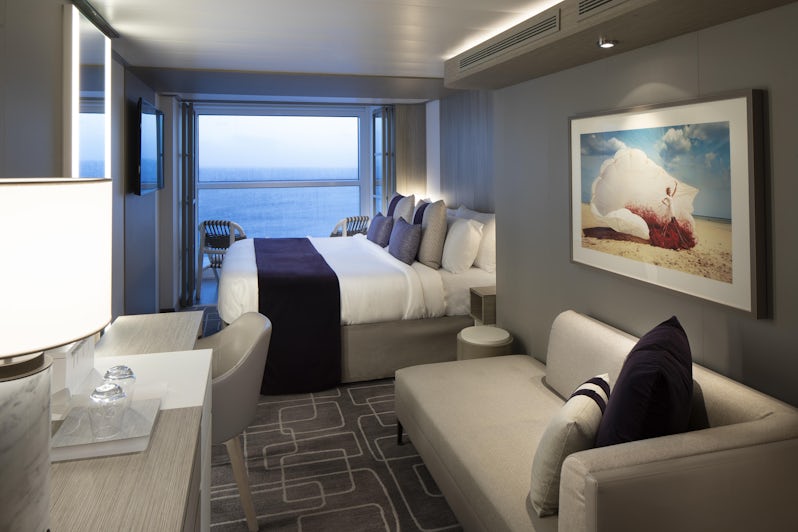 The Edge Stateroom with Infinite Veranda on Celebrity Edge (Photo: Celebrity Cruises)