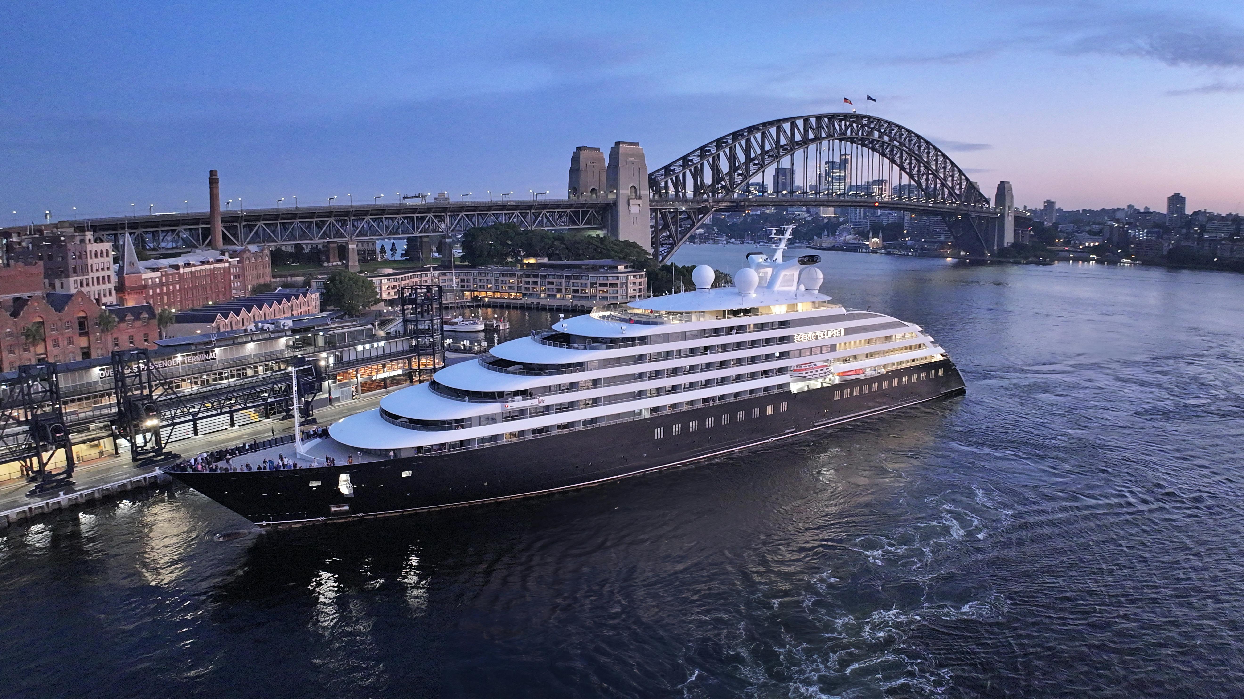 Scenic Eclipse II makes its debut Down Under