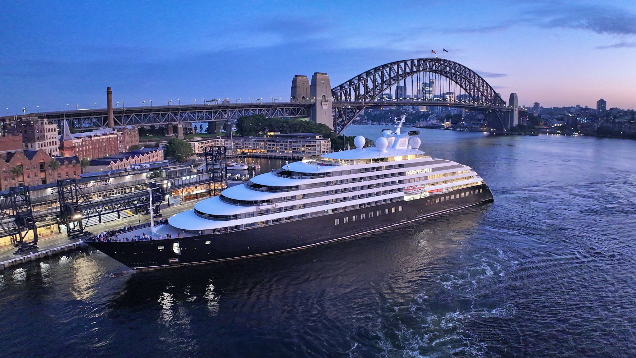 Scenic Eclipse II makes its debut Down Under