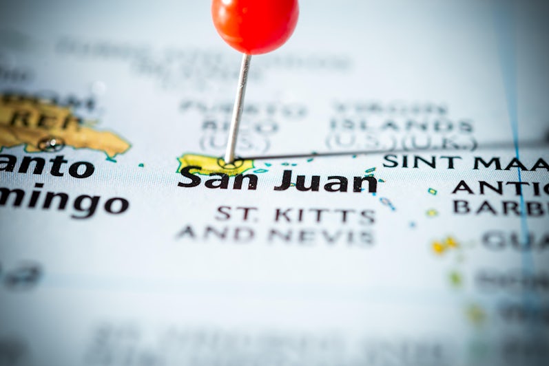 San Juan Pinned on Map (Photo: atdr/Shutterstock)