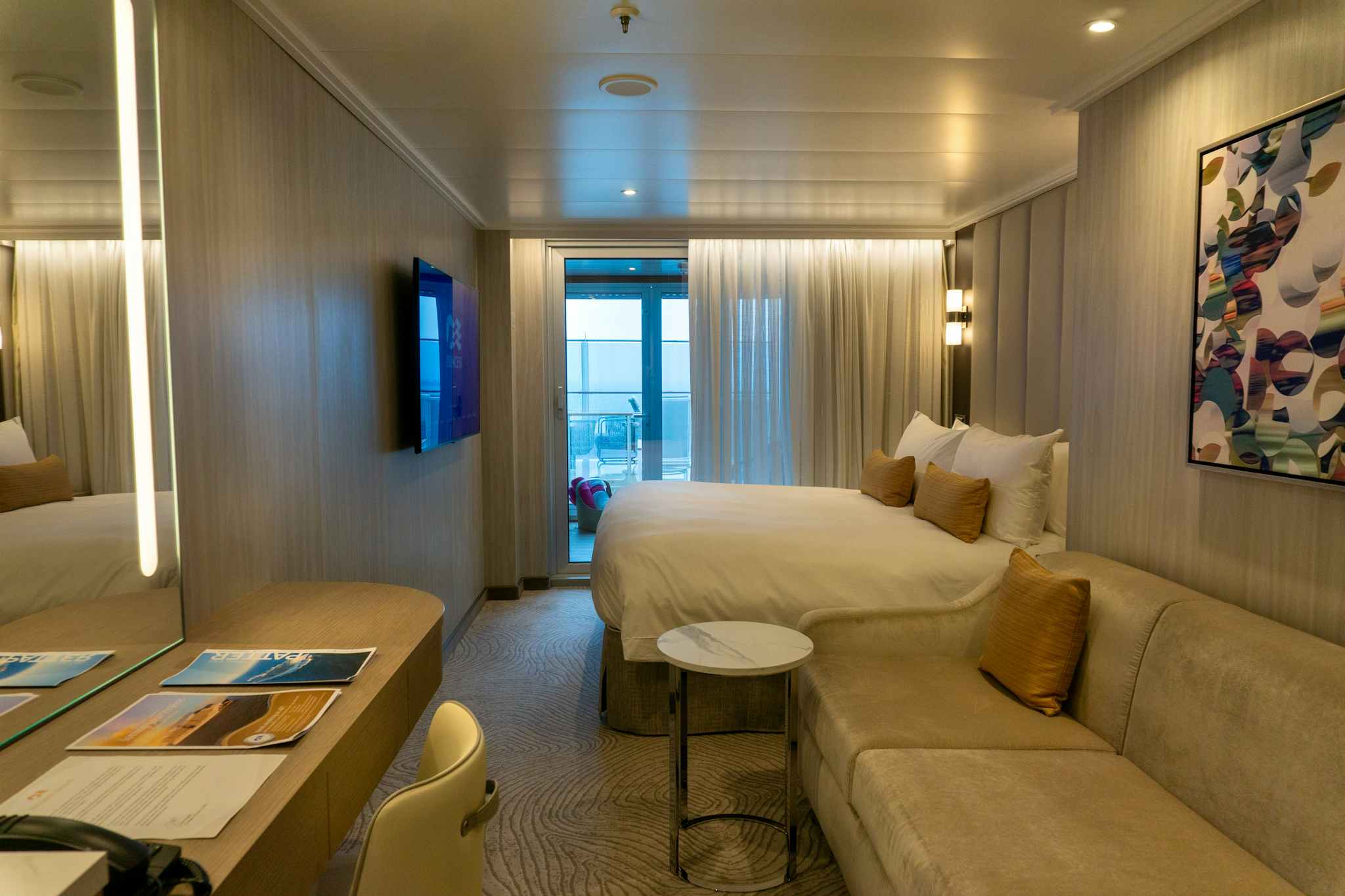 Sun Princess Cabins Staterooms On Cruise Critic discovery-princess-inside-cabin-stateroom-tour-princess-cruises-b244