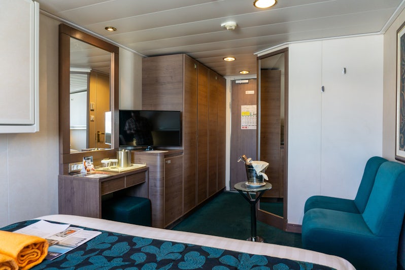 Oceanview staterooms aboard MSC Magnifica are spacious and well appointed (Photo: Aaron Saunders)