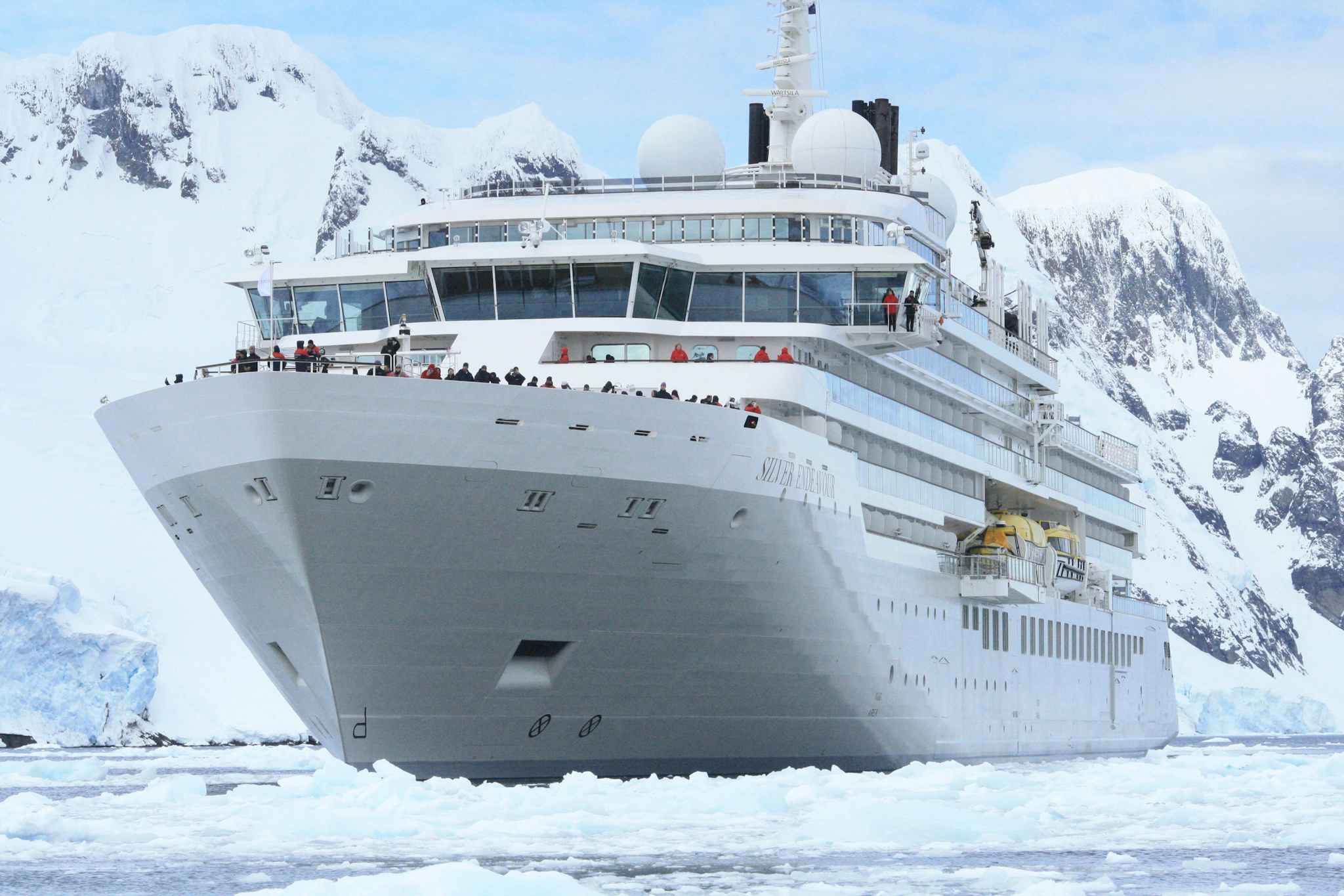 Silver Endeavour is a unique ship