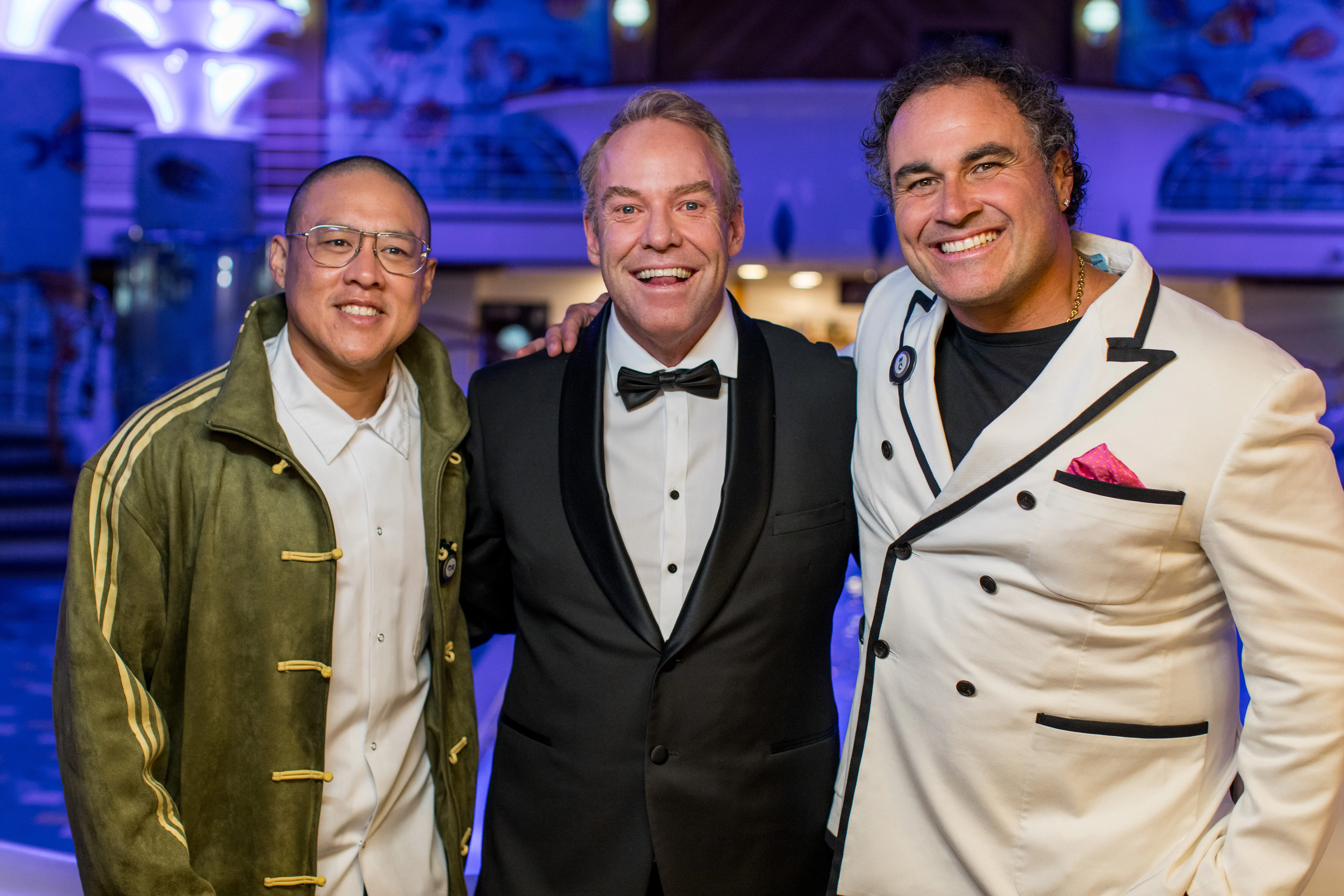 "Chefs Ahoy" will star Dan Hong (left) competing against Miguel Maestre (right)