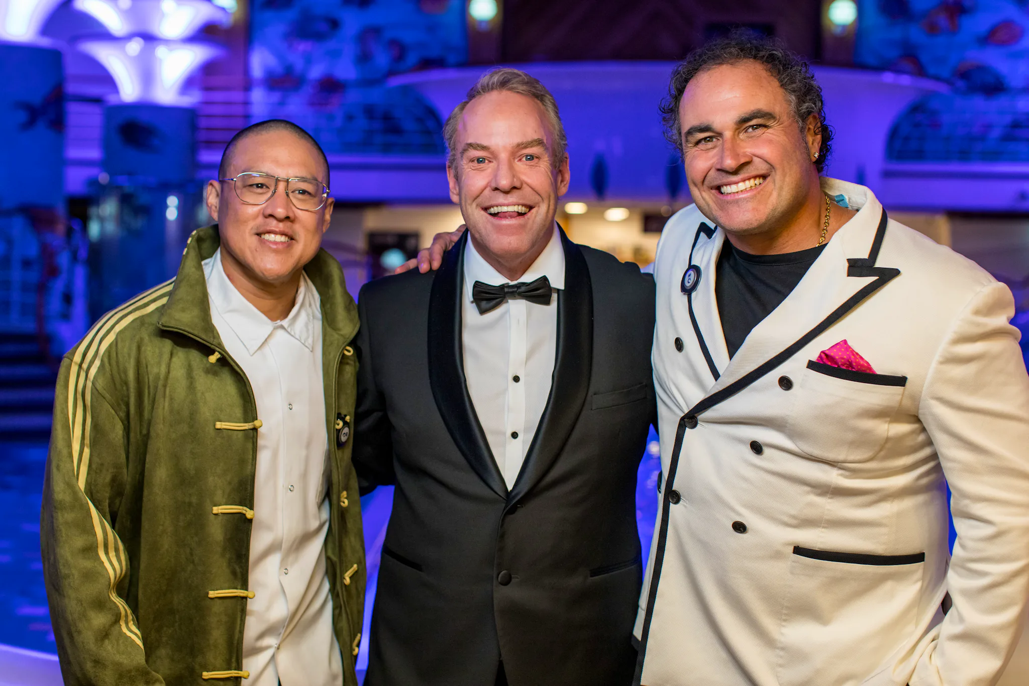 "Chefs Ahoy" will star Dan Hong (left) competing against Miguel Maestre (right)