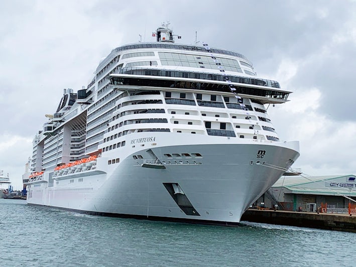 MSC Virtuosa in Southampton (Photo: Adam Coulter/Cruise Critic)