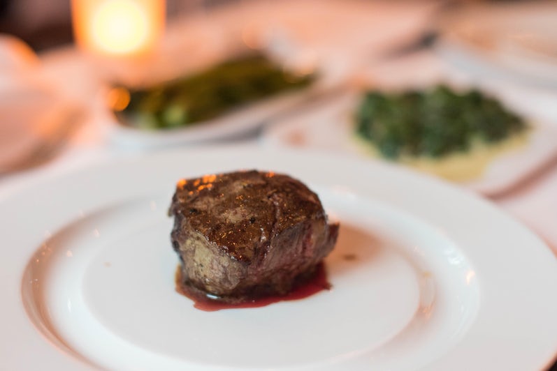 Steak at Chops Grille (Photo: Cruise Critic)
