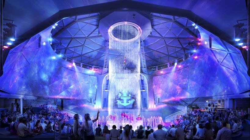 The Aquadome aboard Icon of the Seas (Rendering: Royal Caribbean)