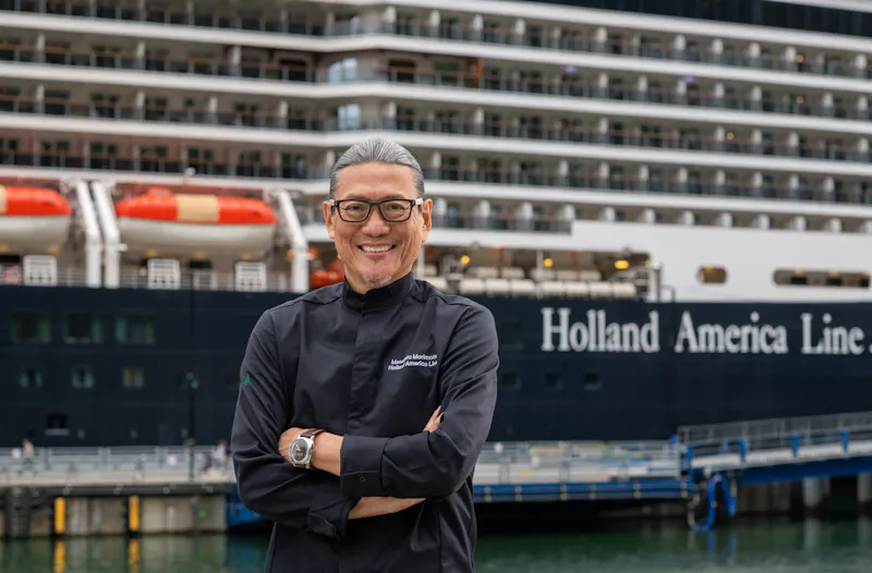 Holland America Line Introduces New Menu from ‘Iron Chef’ Masaharu Morimoto Ahead of 2027 Alaska Cruise