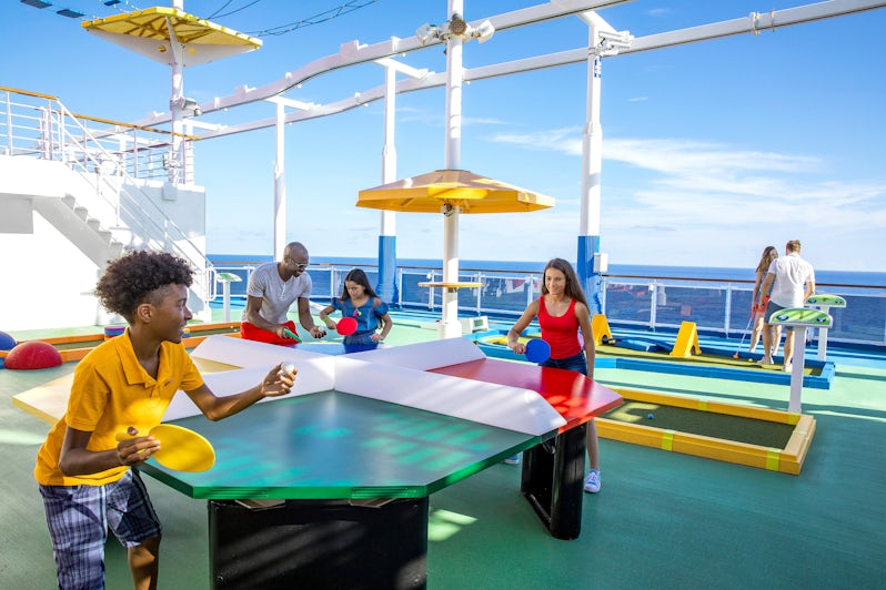 Kids Playing Ping Pong (Photo: Carnival Cruise Line)