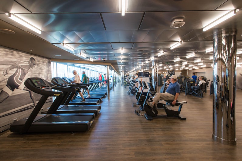 The Fitness Center on MSC Seaside (Photo: Cruise Critic)