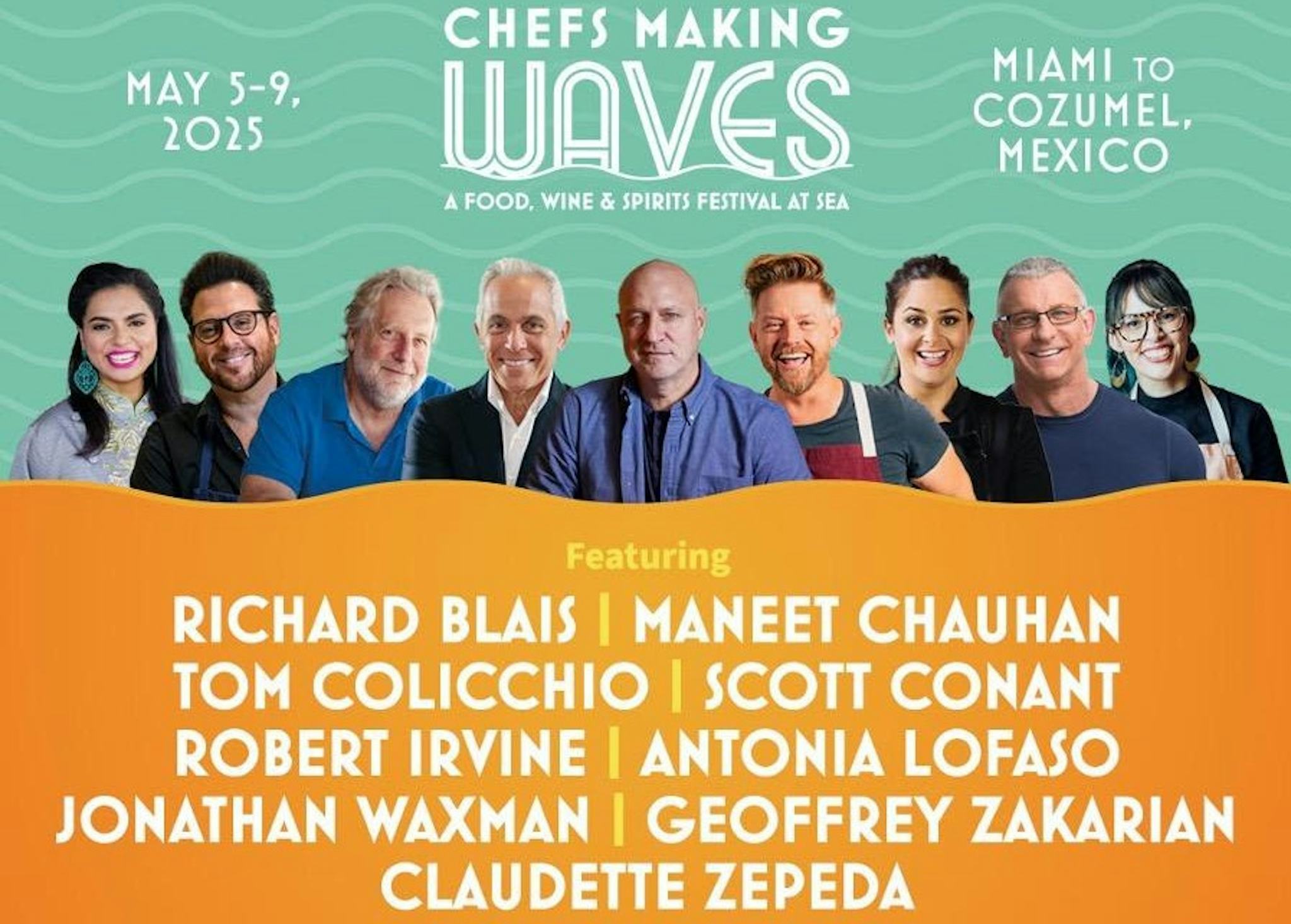 Chefs Making Waves Cruise to Return in 2025
