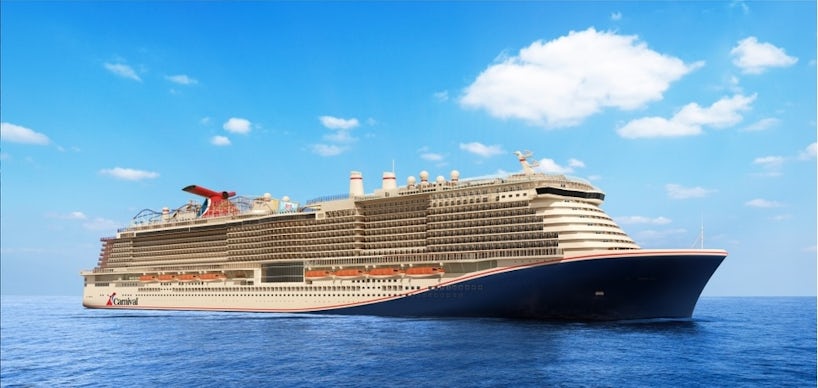 Rendering of Carnival's fourth Excel-class ship (Photo: Carnival Cruise Line)