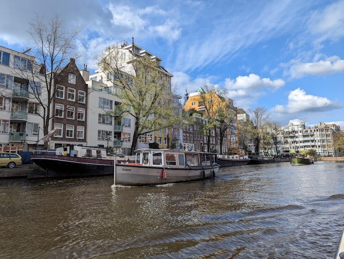Our cruise included one last excursion of a canal cruise in Amsterdam (Photo: Cynthia J. Drake)