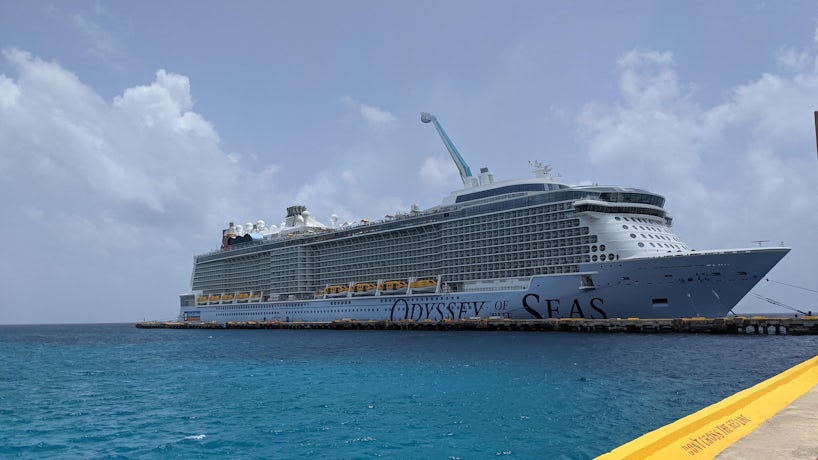 Odyssey Of The Seas docked in Costa Maya, Mexico. (Photo: Colleen McDaniel)