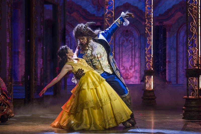 The Beauty and the Beast Performance on Disney Cruises (Photo: Disney Cruise Line)