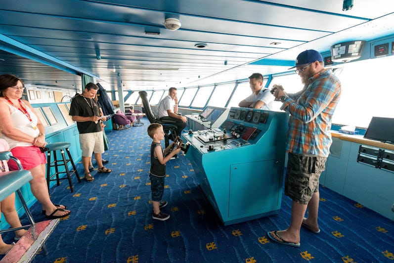 Bridge Tour on Legend of the Seas (Photo: Cruise Critic)