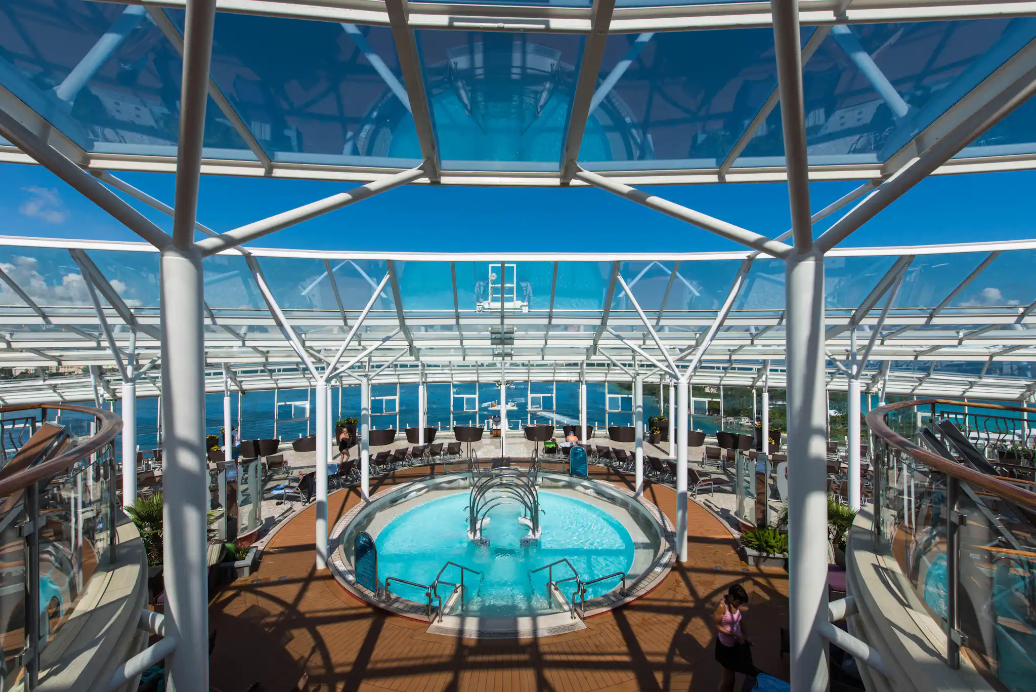 Large Pool Solarium What to Expect on a Cruise: Cruise Ship Pools