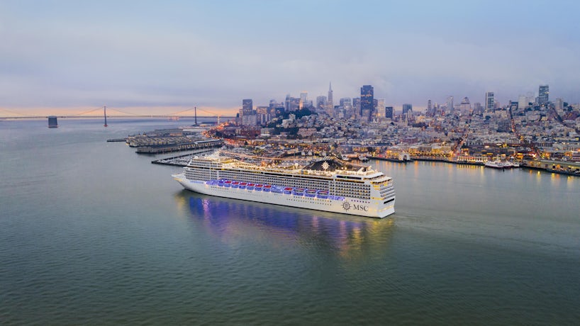 MSC Magnifica in San Francisco (Photo: MSC Cruises)