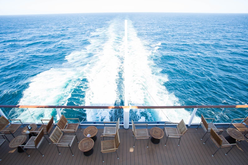 View of the wake on Celebrity Solstice (Photo: Cruise Critic)