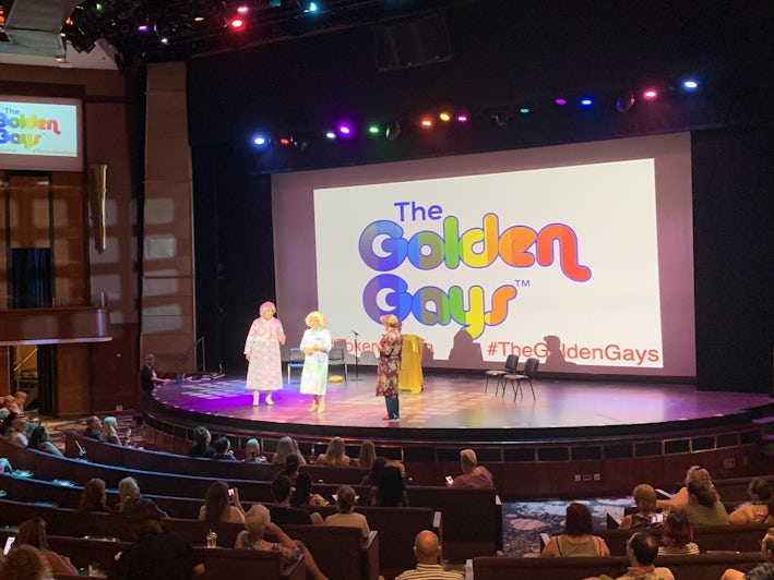 The Golden Gays performance (Photo: Marilyn Borth)