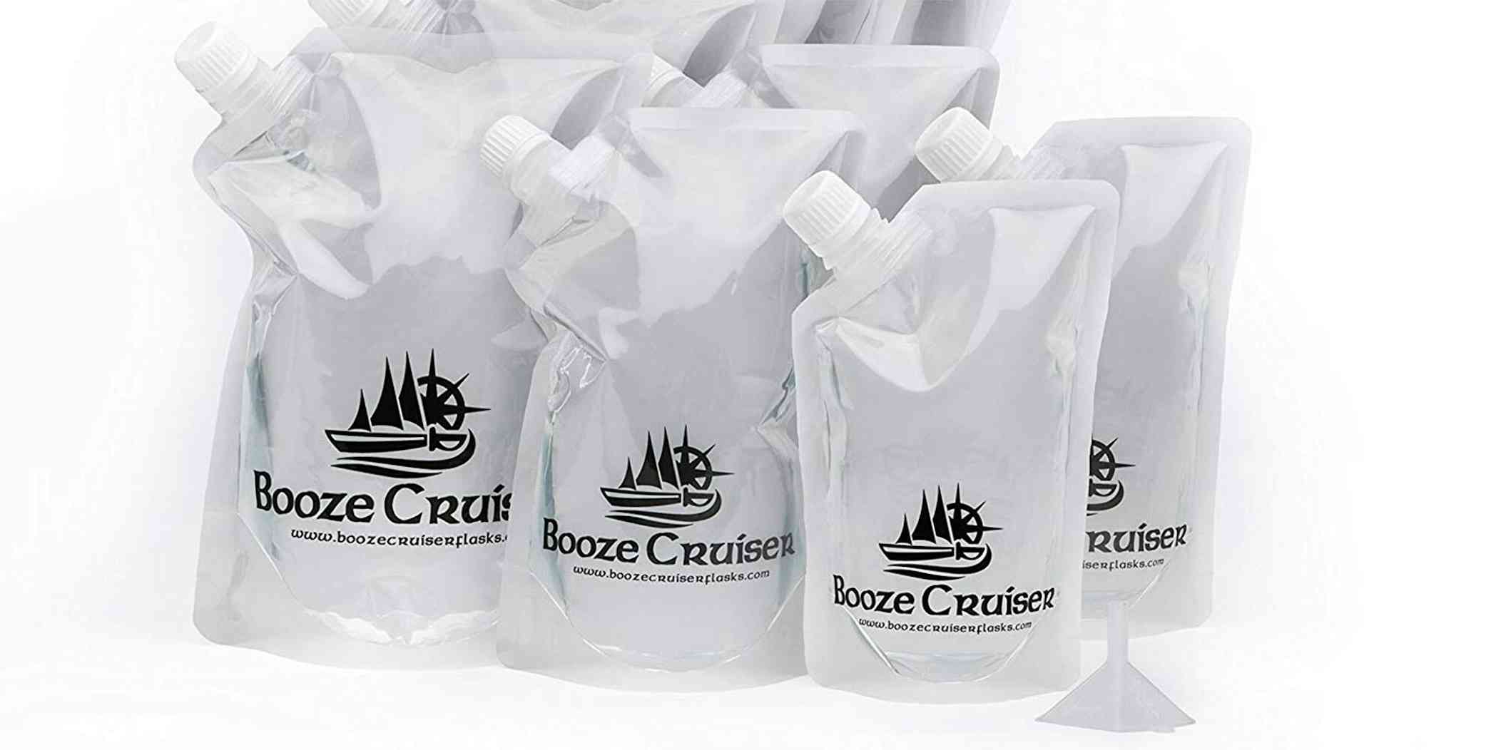 Cruise Booze Drink Pouch, Set of Four