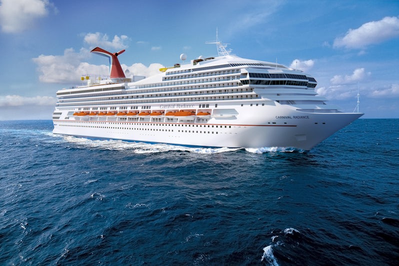 Exterior rendering of Carnival Radiance