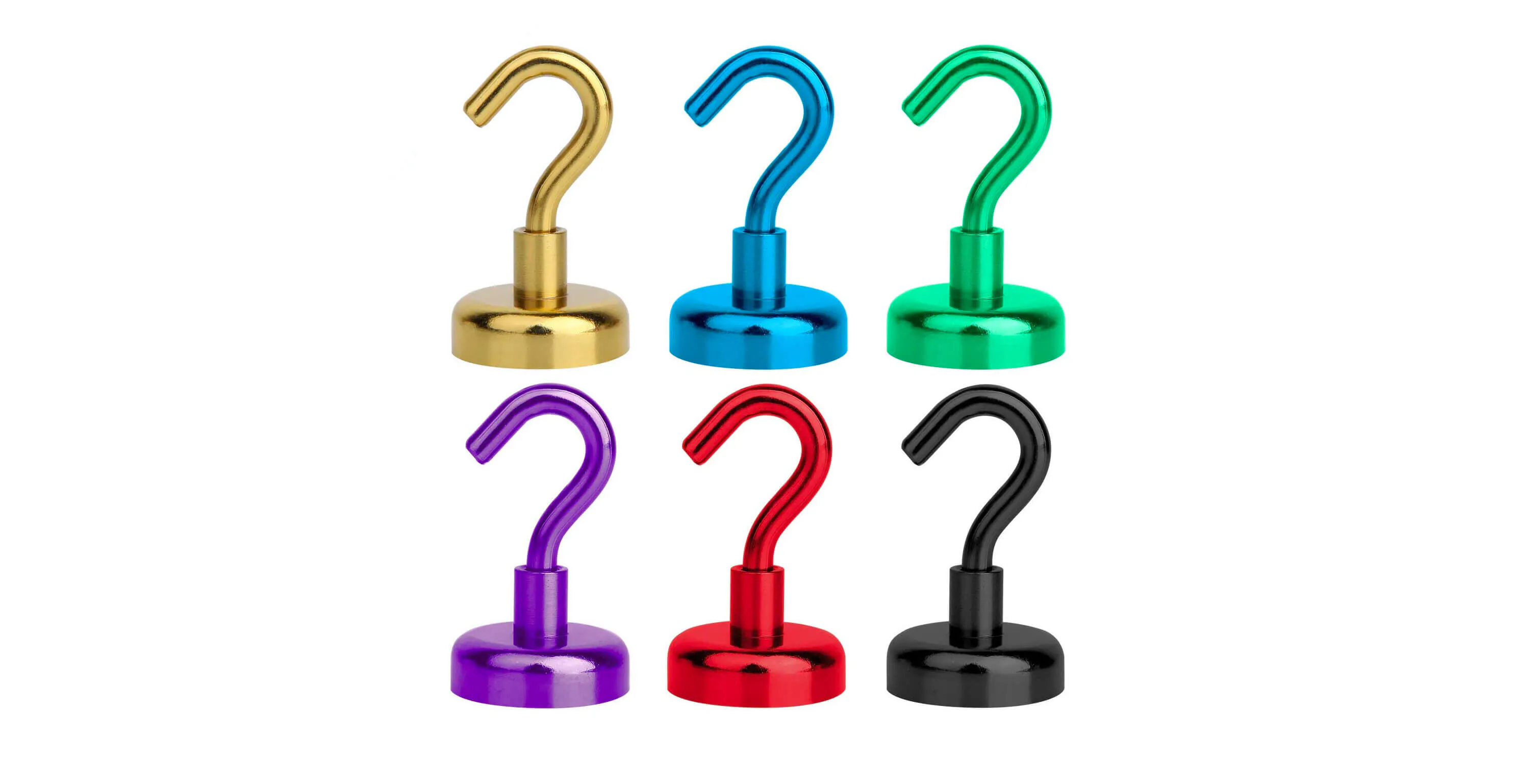 10 Pack Strong Magnetic Hooks, 10kg Heavy Duty Neodymium Magnetic Hooks, Magnetic Hooks For Cruise, Strong Magnets With Hooks For Refrigerator, Small - View #4