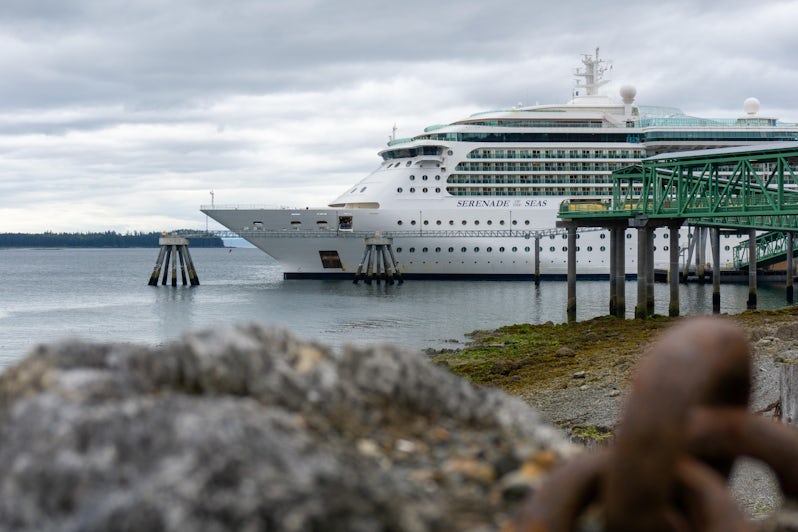 Serenade of the Seas in Icy Strait Point 