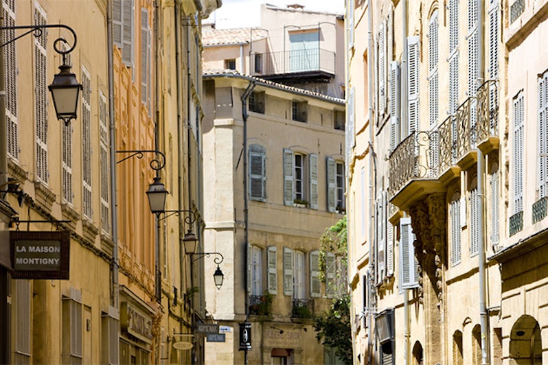 Old buildings of Aix-en-Provence