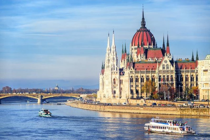  Parliament building in Budapest, Hungary
