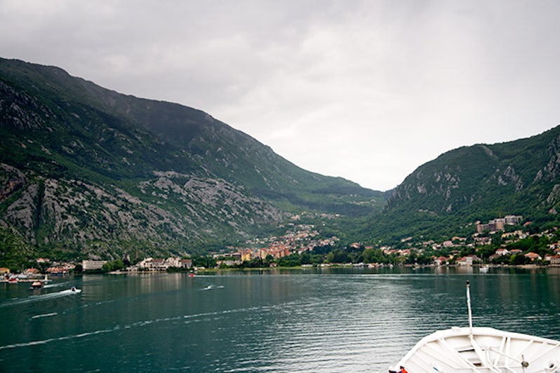 Boudicca in the Bay of Kotor
