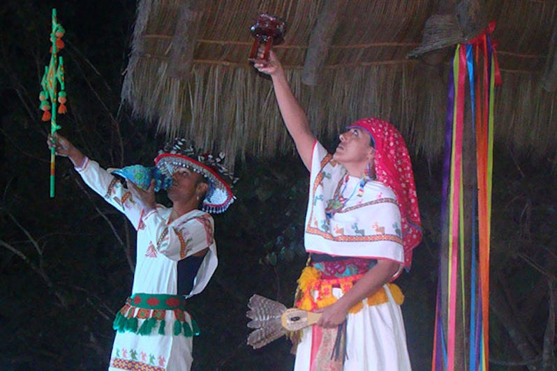 Huichol Ceremony During Azamara's AzAmazing Evenings