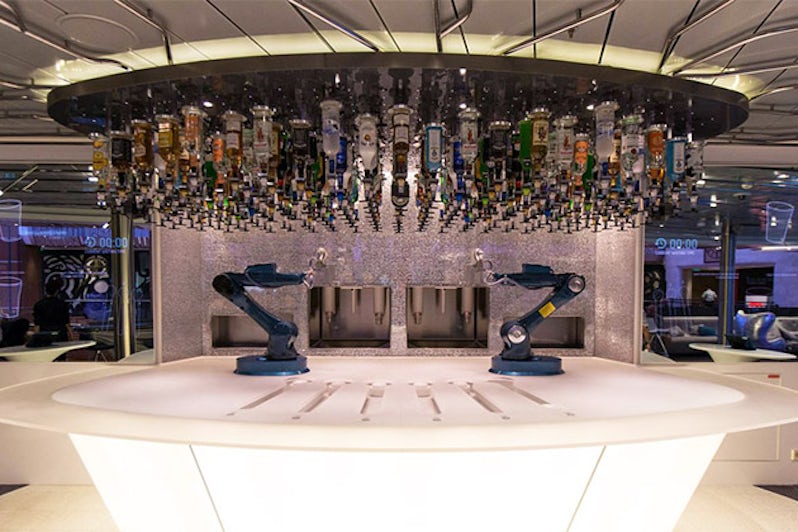 The Bionic Bar of Ovation's sister ship, Anthem of the Seas