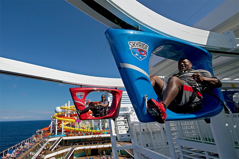 skyride in carnival cruise