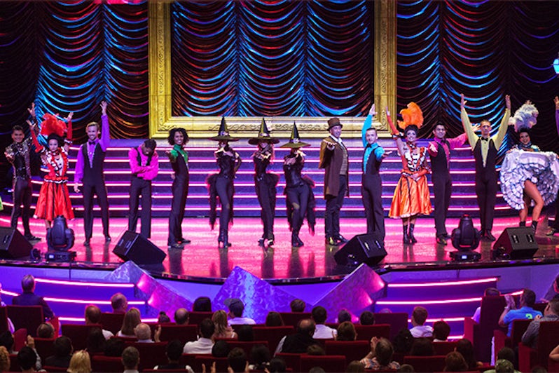 Performance in the Pantheon Theater on MSC Divina