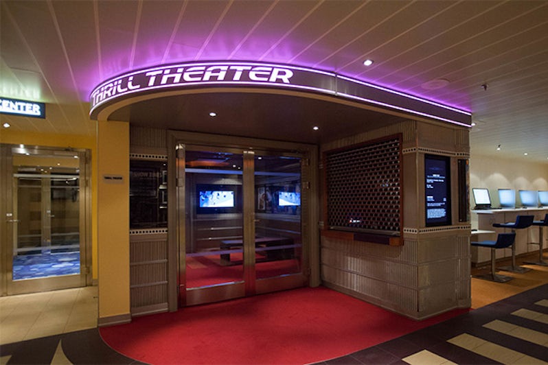 Thrill Theater on Vista's sister ship Carnival Breeze
