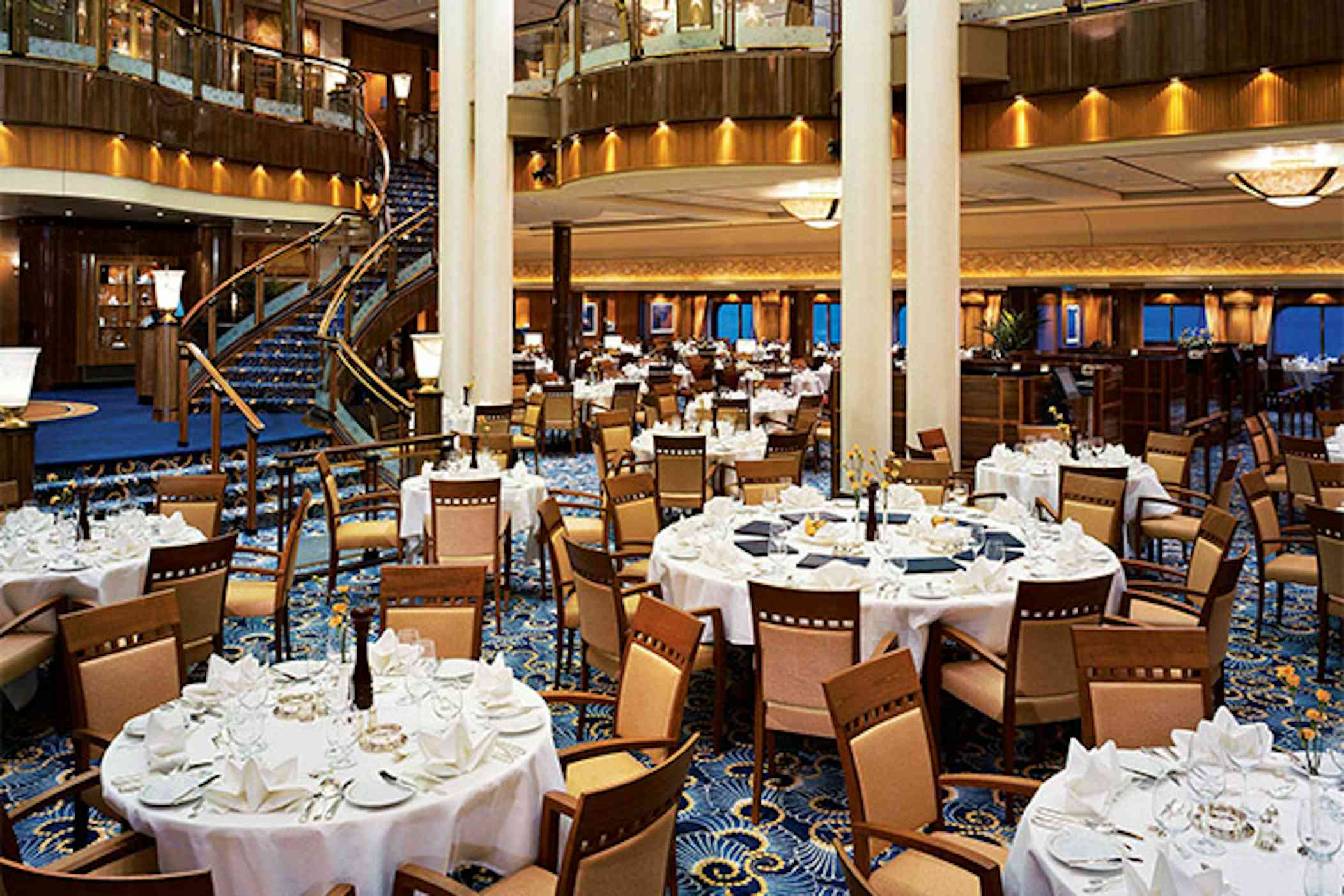 The 7 best restaurants aboard cruise ships