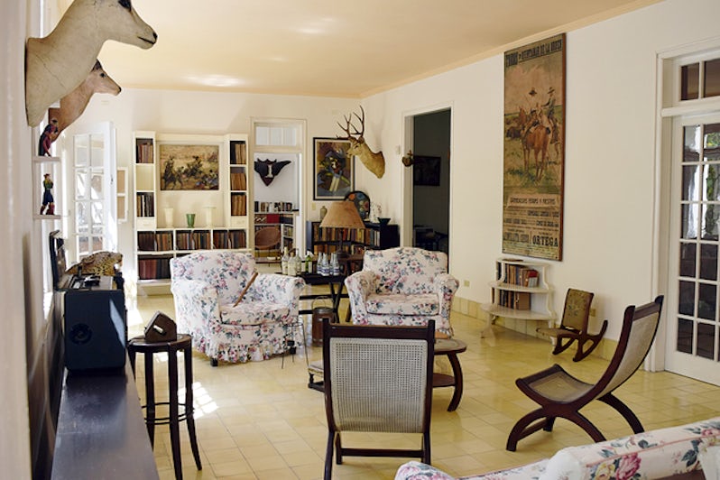 Ernest Hemingway's house, Finca Vigia, near Havana, Cuba.