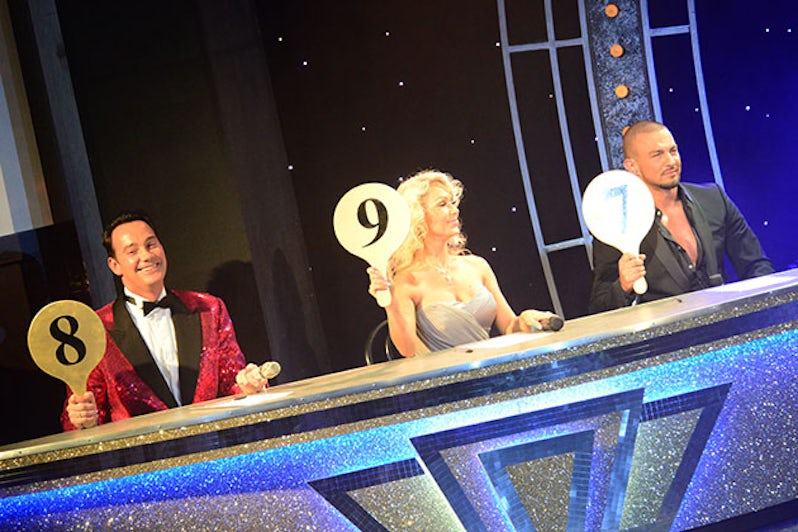 'Strictly Come Dancing' judges' table
