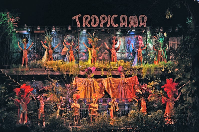 Dancers performing in Tropicana in Havana, Cuba