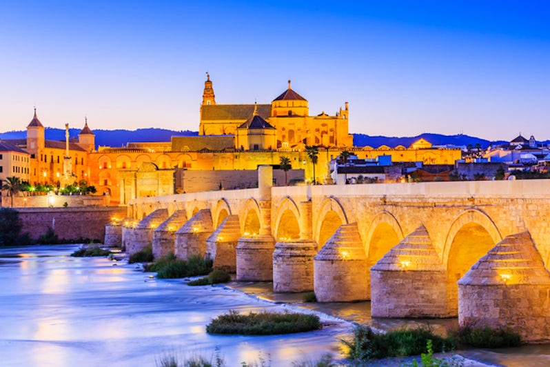Roman Bridge on Guadalquivir river and The Great Mosque