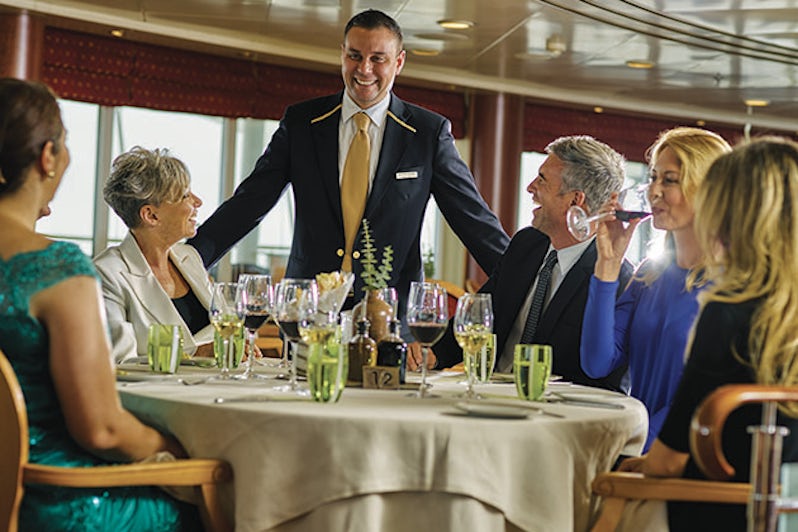 Dining on a Silversea cruise