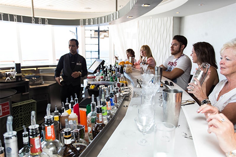 The Martini Bar on Celebrity Infinity