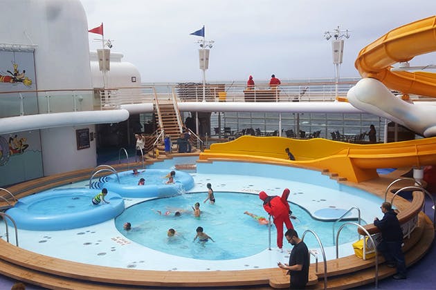 Disney Cruise Pools